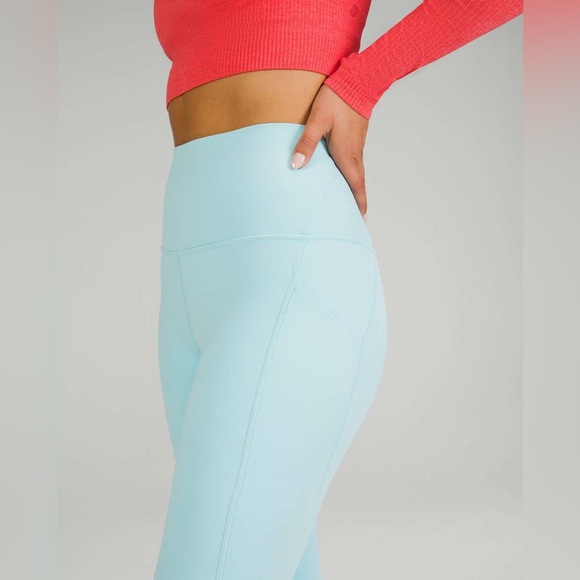 Lululemon Align High-Rise Pant with Pockets 25" Icing Blue - Picture 3 of 8